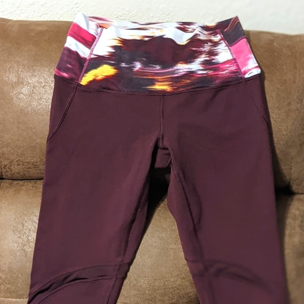 Lululemon cropped tights